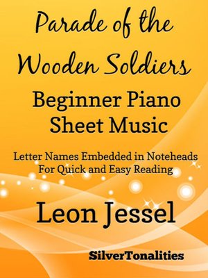 cover image of Parade of the Wooden Soldiers Beginner Piano Sheet Music